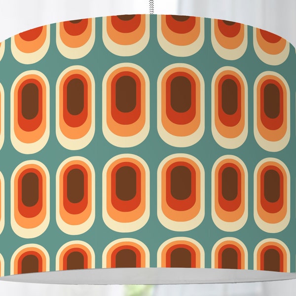 Lampshade Nursery Retro Design Seventies Living Room