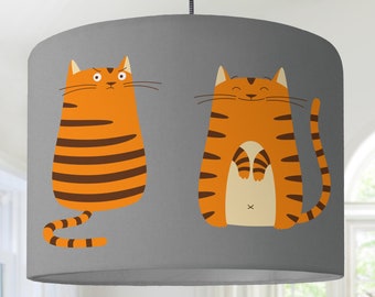 Lampenschirm Kinderlampe Katzenlampe KATZE Baby