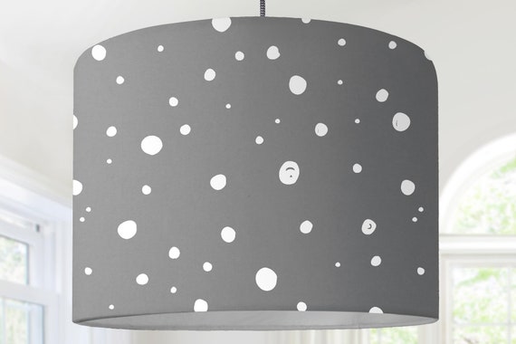 Hanging lamp lampshade grey white black white modern Scandinavian pattern modern Scandinavian