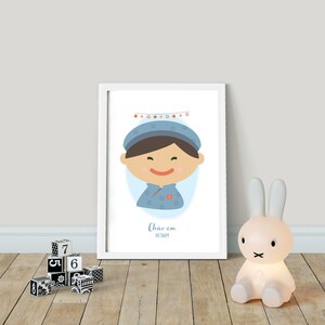 Chào em! Hallo uit VIETNAM! Kinderen van de wereld - AFDRUKBAAR, Kids Around the World, Hello Nursery Wall Art, Playroom Poster Decor