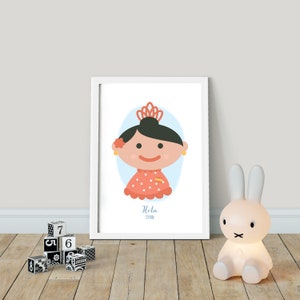 Hola! Hallo aus SPANIEN! Kinder der Welt - PRINTABLE, Kinder um die Welt Wandkunst