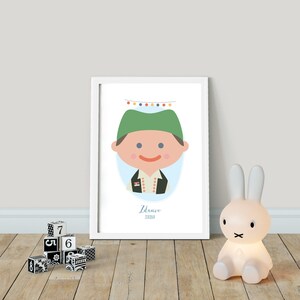Zdravo! Ciao dalla SERBIA! Bambini del mondo - STAMPABILE, Bambini in tutto il mondo, Hello Nursery Wall Art, Playroom Poster Decor
