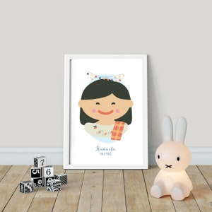 ¡Kumusta! Hola desde PHILIPPINES! Niños del mundo - PRINTABLE, Kids Around the World, Hello Nursery Wall Art, Playroom Poster Decor