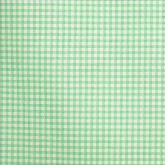 Mini Check Gingham Plaid 100% Cotton Poplin Craft Fabric by Rose & Hubble Small 