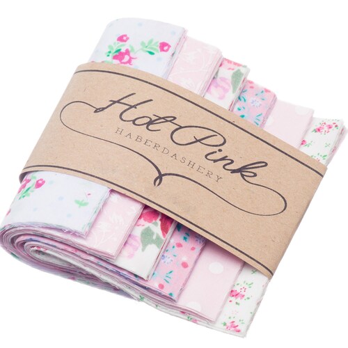 50 X Pastel Patchwork Squares. Beautiful Fabric Charm Pack Etsy UK