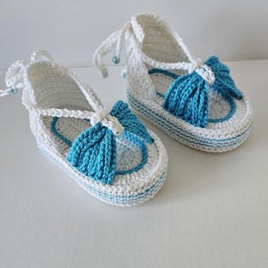 crochet  baby sandals