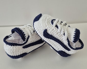 chuteiras de futebol de crochê para bebe