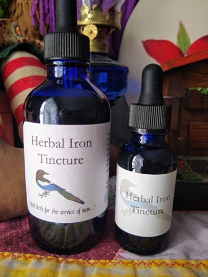 Herbal Iron Tincture for Iron Deficiency Anemia Connective Tissue
