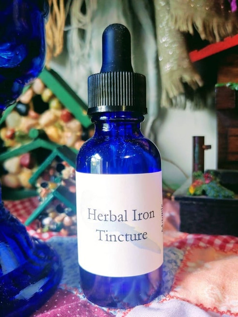 Herbal Iron Tincture for Iron Deficiency Anemia Connective Tissue