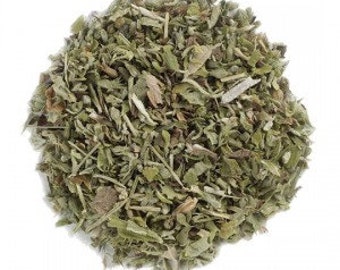 Té de hojas sueltas de hierba gatera orgánica, té de hierbas a granel (2-4 onzas)