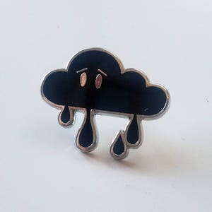 Inky the Cloud Enamel Pin