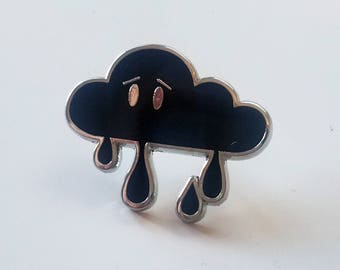 Inky the Cloud Enamel Pin