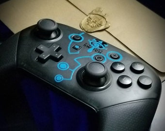 Sheikah Technology Decal for Nintendo Switch Pro Controller (free shipping)