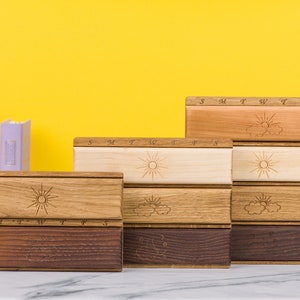 Pill Box 7 Day Night Pill 2-4 times day Case Organizer Large / Sun And Moon / twice a day Pill Container / Organizer / Pill Case