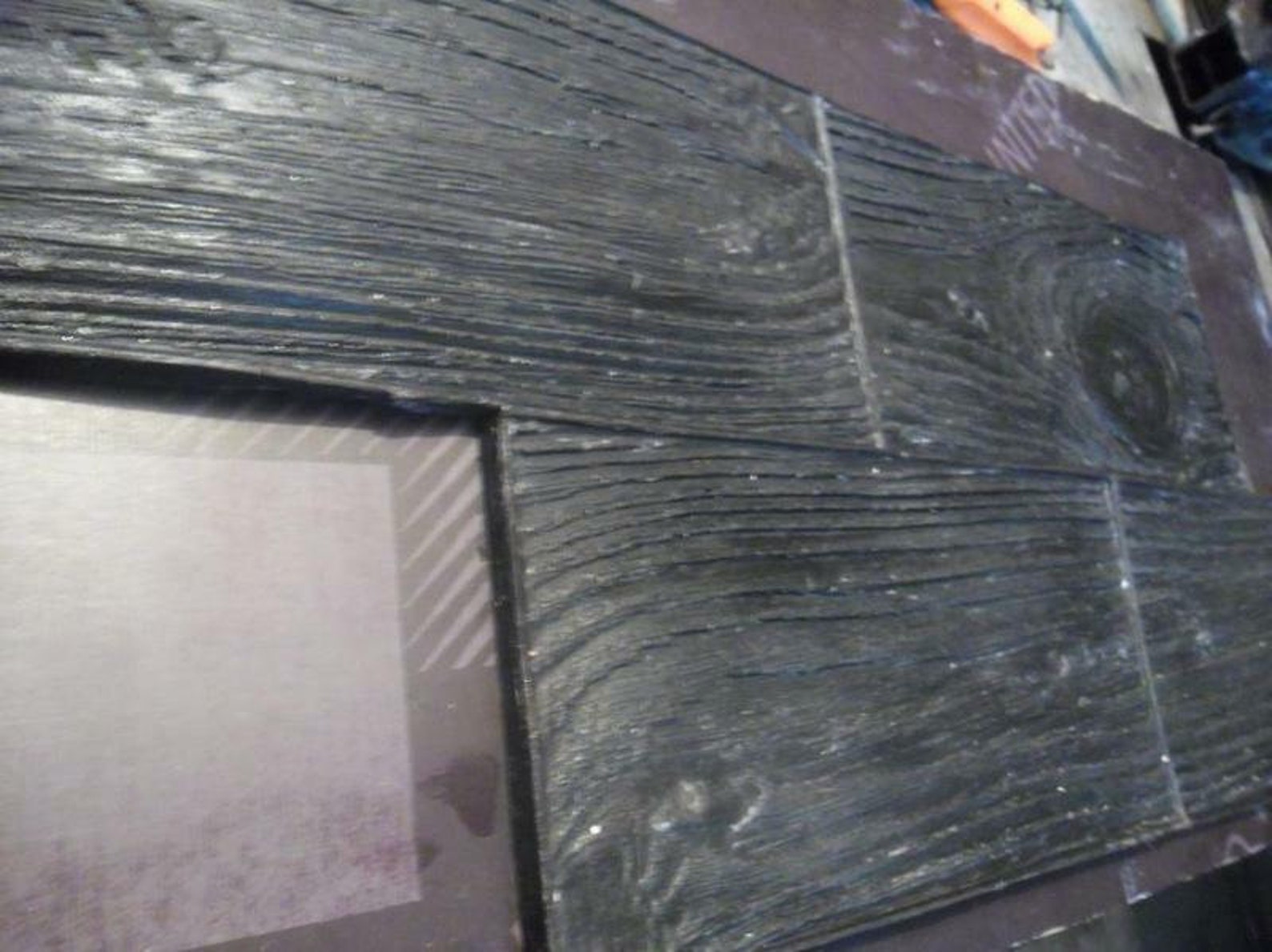 Picture of Stone Decorative Concrete Stamp Cement Imprint Texture Mat Silicone ...