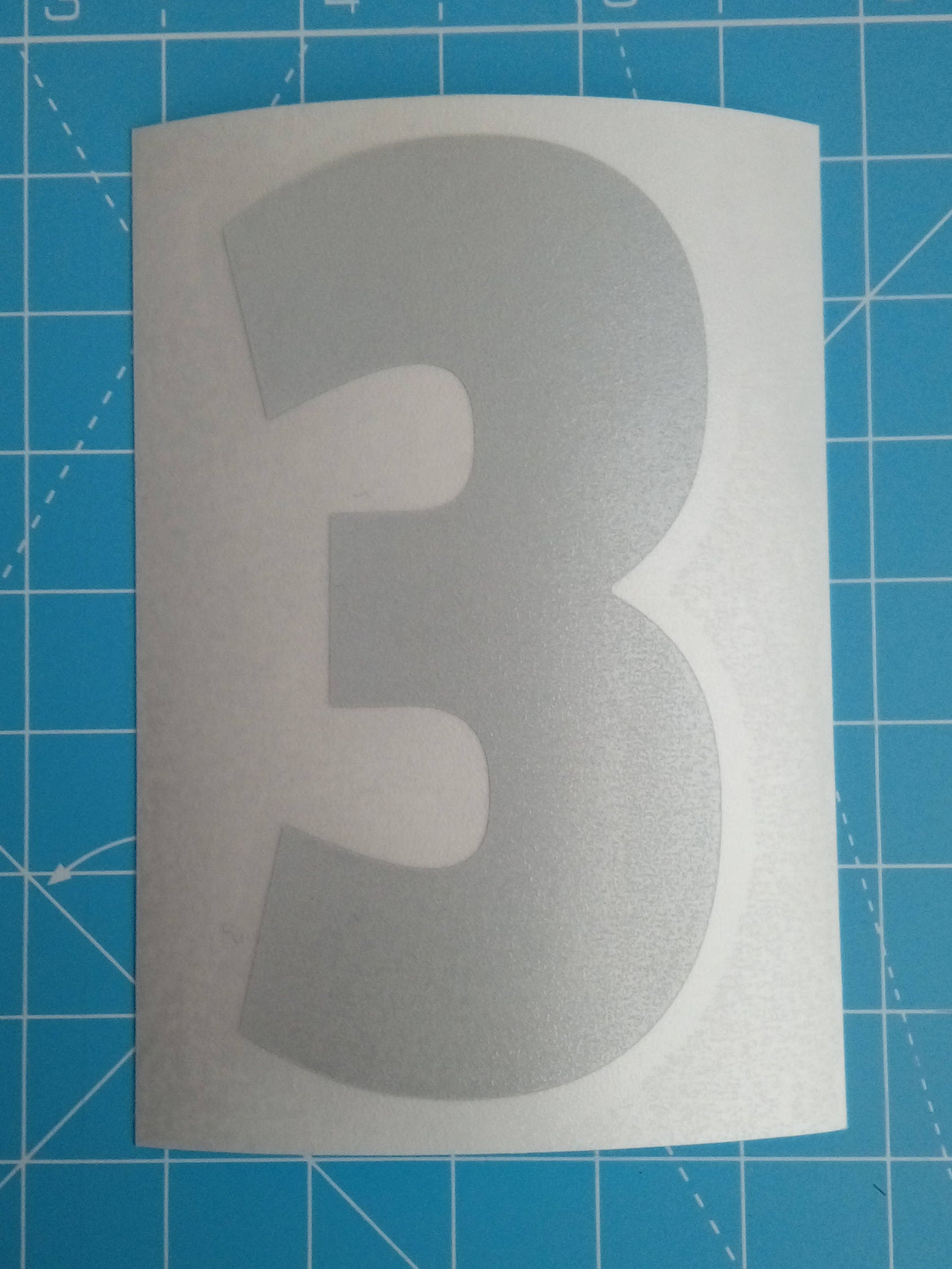 Personalised reflective self-adhesive vinyl lettering stickers | Etsy