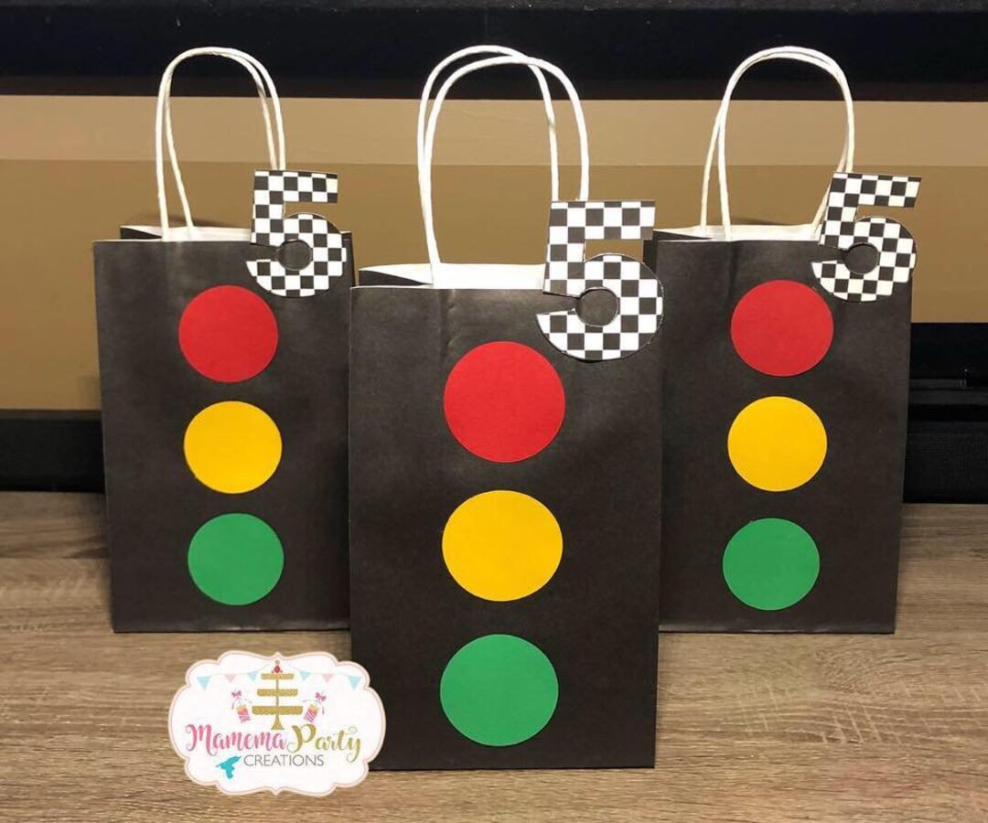 Traffic Light Favor Bags Etsy
