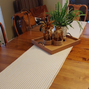 Farmhouse French Country Table Cloth Cotton Table Runner Table Decor
