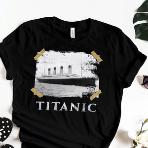 Titanic Shirt, Titanic Movie T Shirt, Vintage Titanic Tee, Adult Titanic Shirt, Jack & Rose, Titanic Gift, Titanic Historical