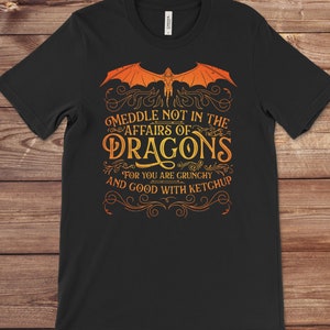 Don't Mess With Dragons Funny Fantasy Dragon T-Shirt Don't Mess With Dragons Funny Fantasy Dragon T-Shirt