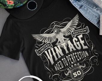 Mens 50th Birthday Shirt | 50th Bday Shirt | Mens Birthday Gift Tshirt | Mens Birthday Tee
