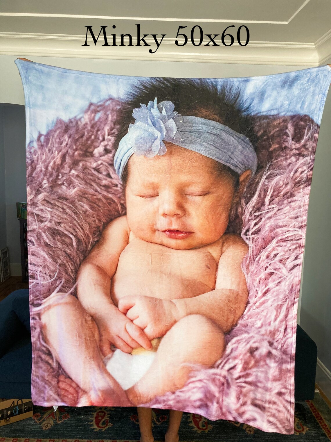 Personalized Photo Blanket Family Photo Blanket Picture Etsy