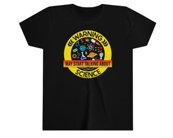 Kids Funny Science Tshirt, Science Lover Shirt, Boys Science Lover Gift, Girls Science T Shirt, Science Student Gift