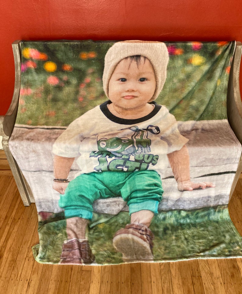 Personalized Photo Blanket Family Photo Blanket Picture Etsy
