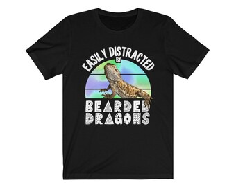 Bearded Dragon Shirt, Lizard T-Shirt, Reptile Lover Tshirt, Lizard Lover Gift