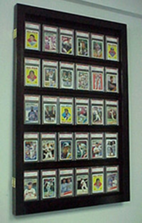 30 Graded Baseball Card Display Case 30PSA Deep Will Hold 30 Etsy