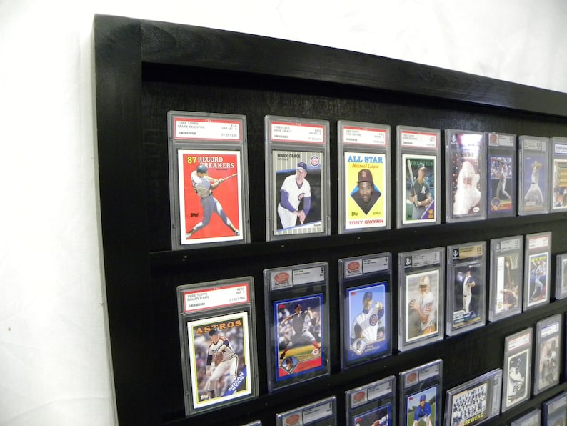 50 Graded Baseball Card Displays Case Etsy