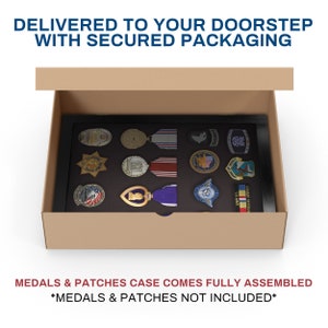 Medal Display Case - Award Display - Patches Display - Small - Etsy