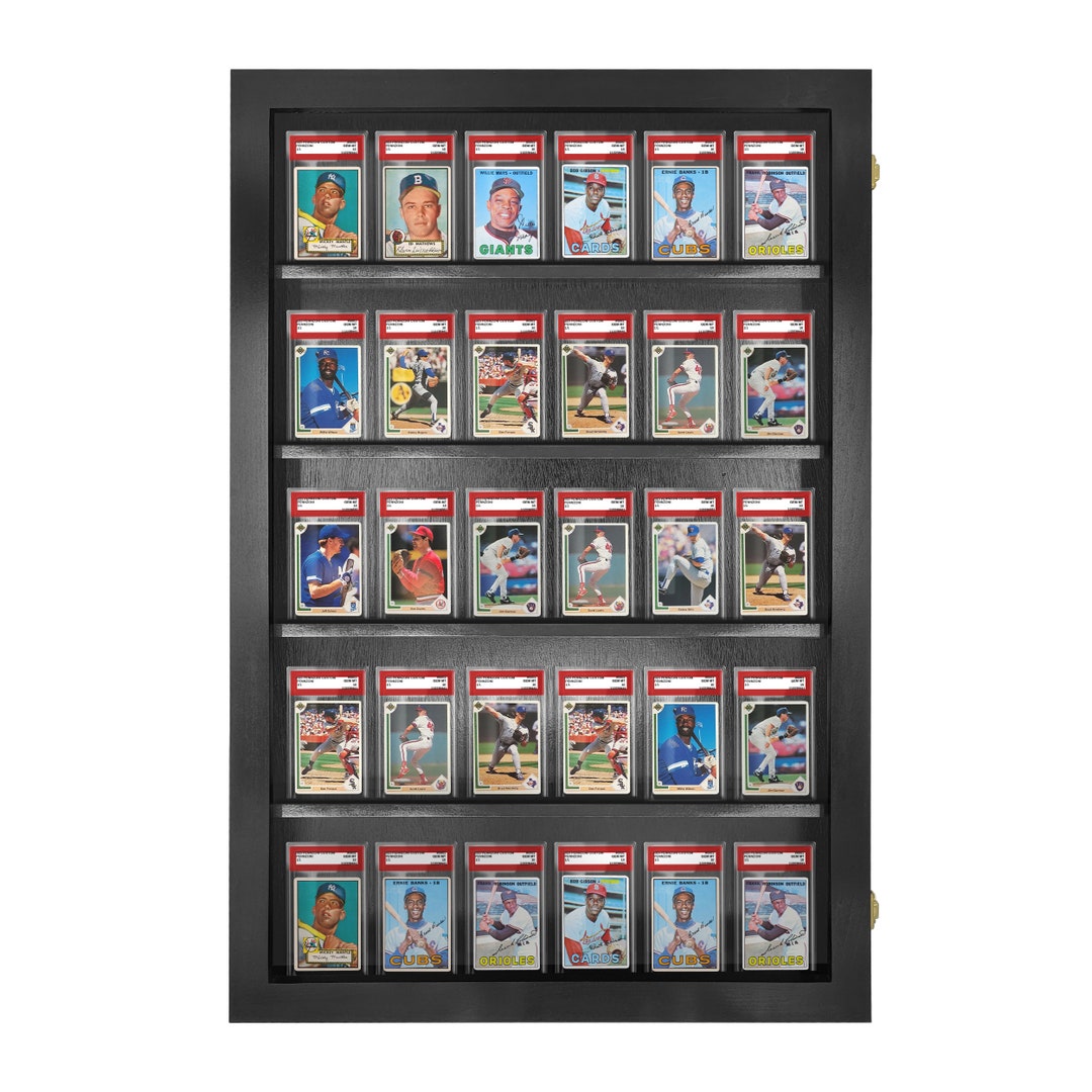 30 Graded Baseball Card Display Case 30PSA Deep Will Hold 30 Etsy
