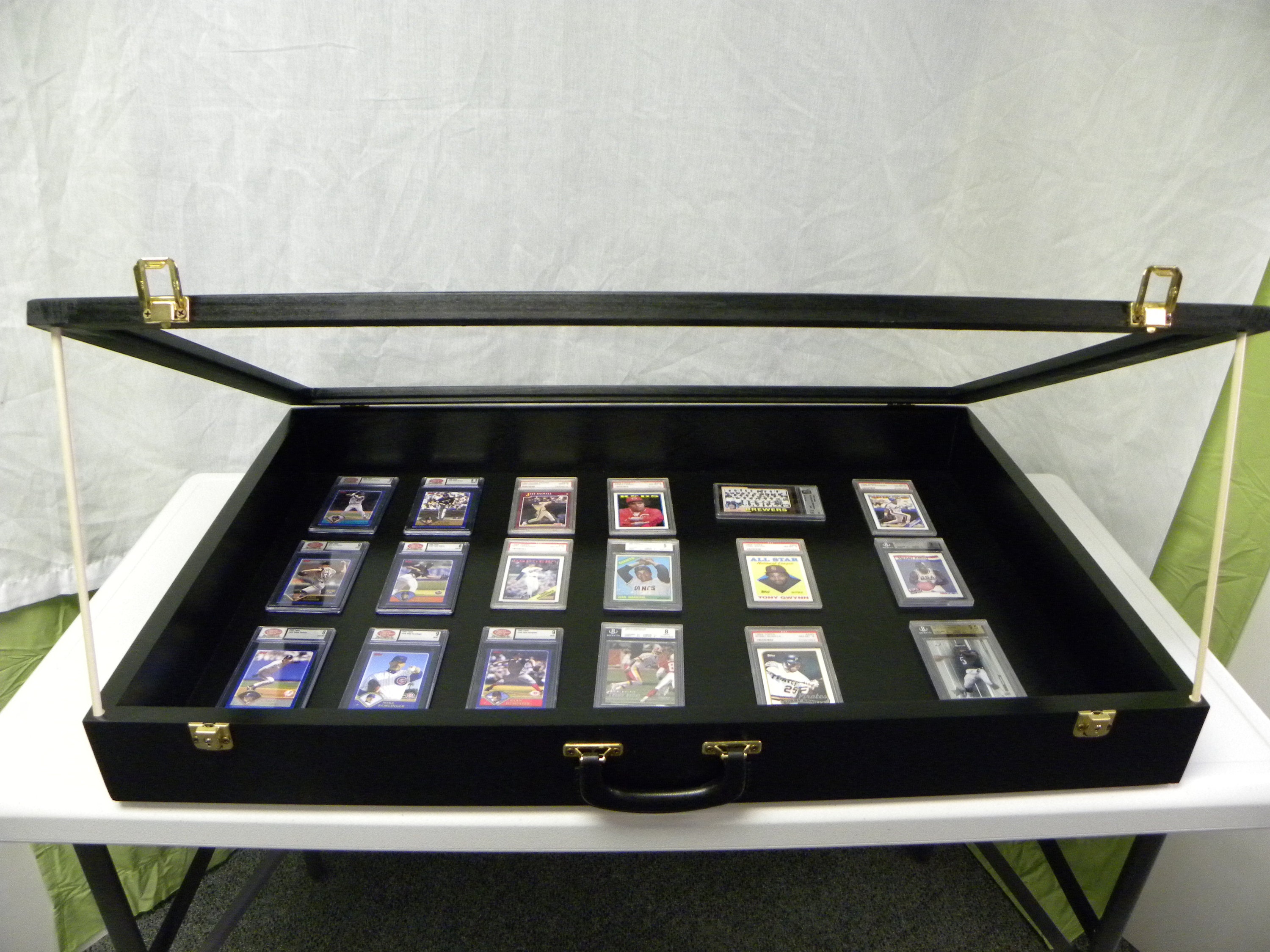 Trade Show Display Case Card Show Display Case Table Top Display Case
