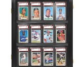 PENNZONI Sports Card Display Case, PSA Graded Card Display Case, Holds 12 Graded Sports Cards, Baseball Card Display Case - Etsy PENNZONI Sports Card Display Case, PSA Graded Card Display Case, Holds 12 Graded Sports Cards, Baseball Card Display Case - Etsy