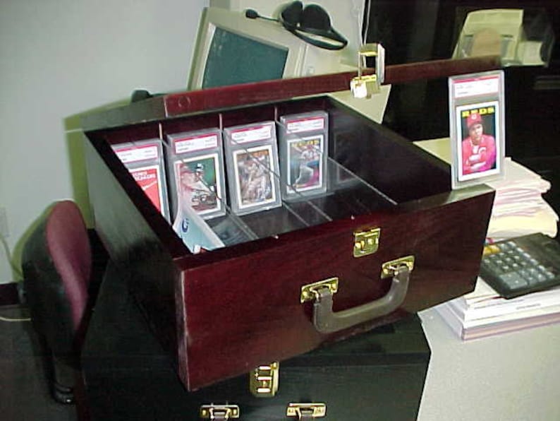Storage Box for Baseball Cards Sportscard Storage Box Graded Etsy
