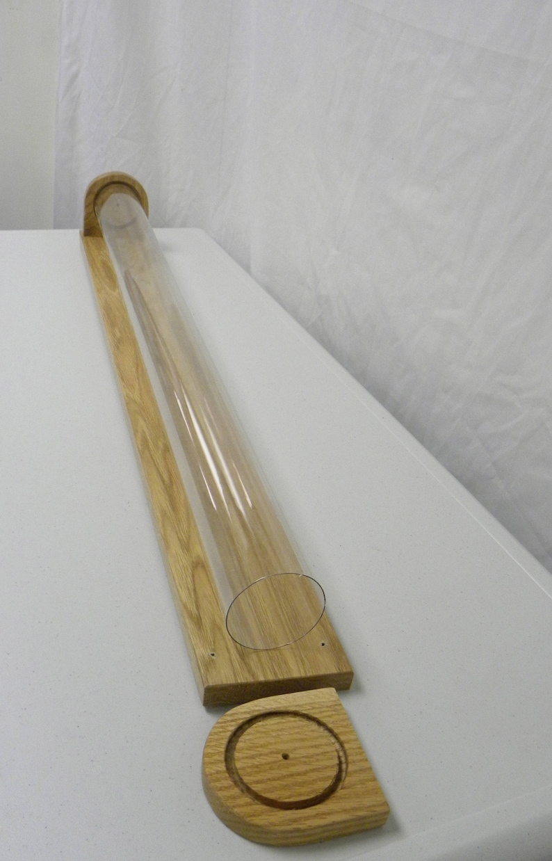 Baseball Bat Display Case Real Wood Oak Single Bat Case Solid Etsy