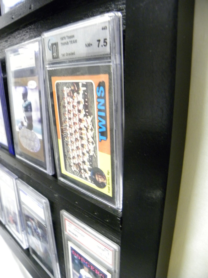 Graded Baseball Sportscard Display Case Display Case for Etsy