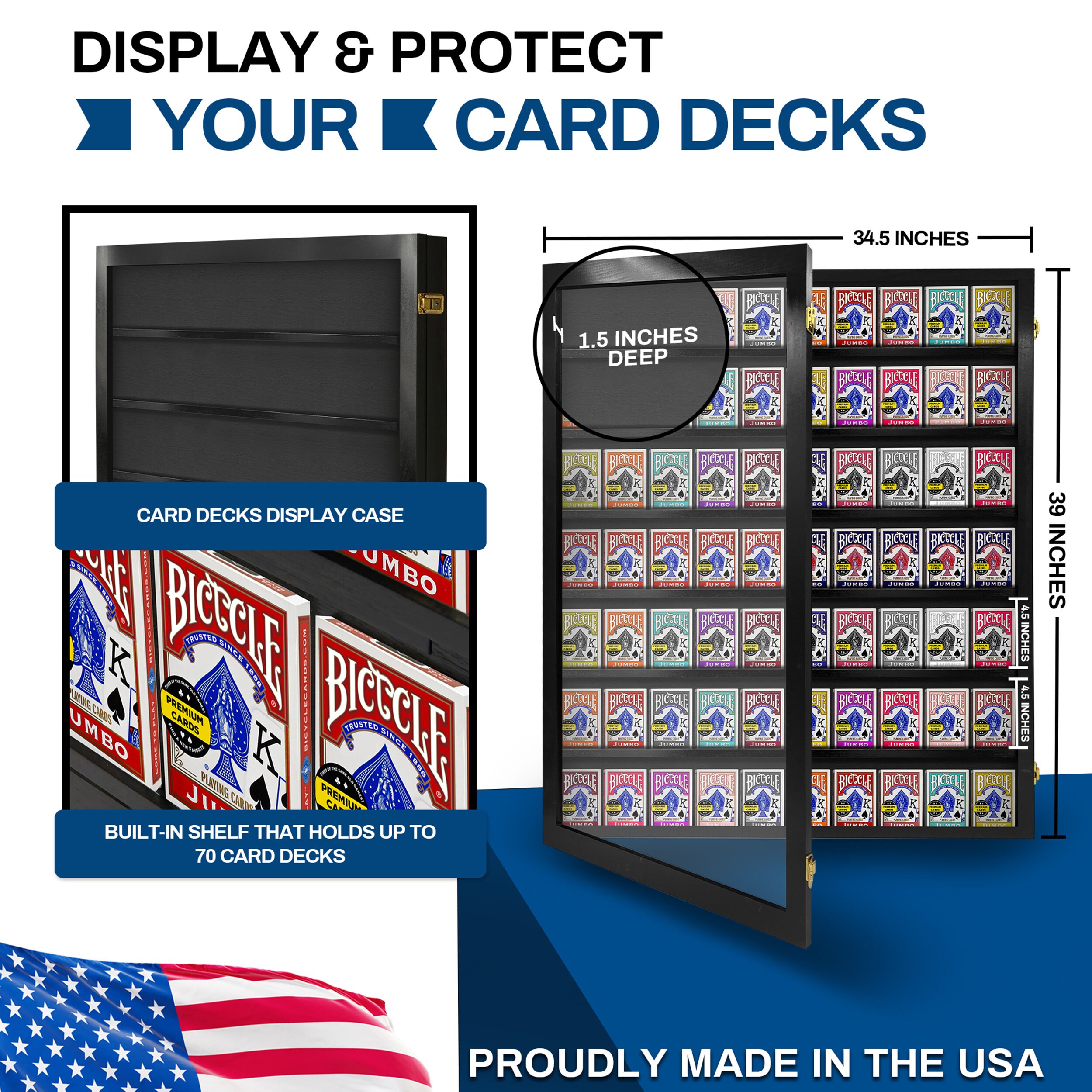 ロン・スペンサー　Ron Spencer デッキケース　deck case Card Deck Display Case for Decks of Cards/playing Card Deck