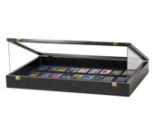 Trade Show Display Case, Card Show Display Case Table Top Display Case 24 X  36 X 4 Display Case P302B Glossy Black Finish - Etsy