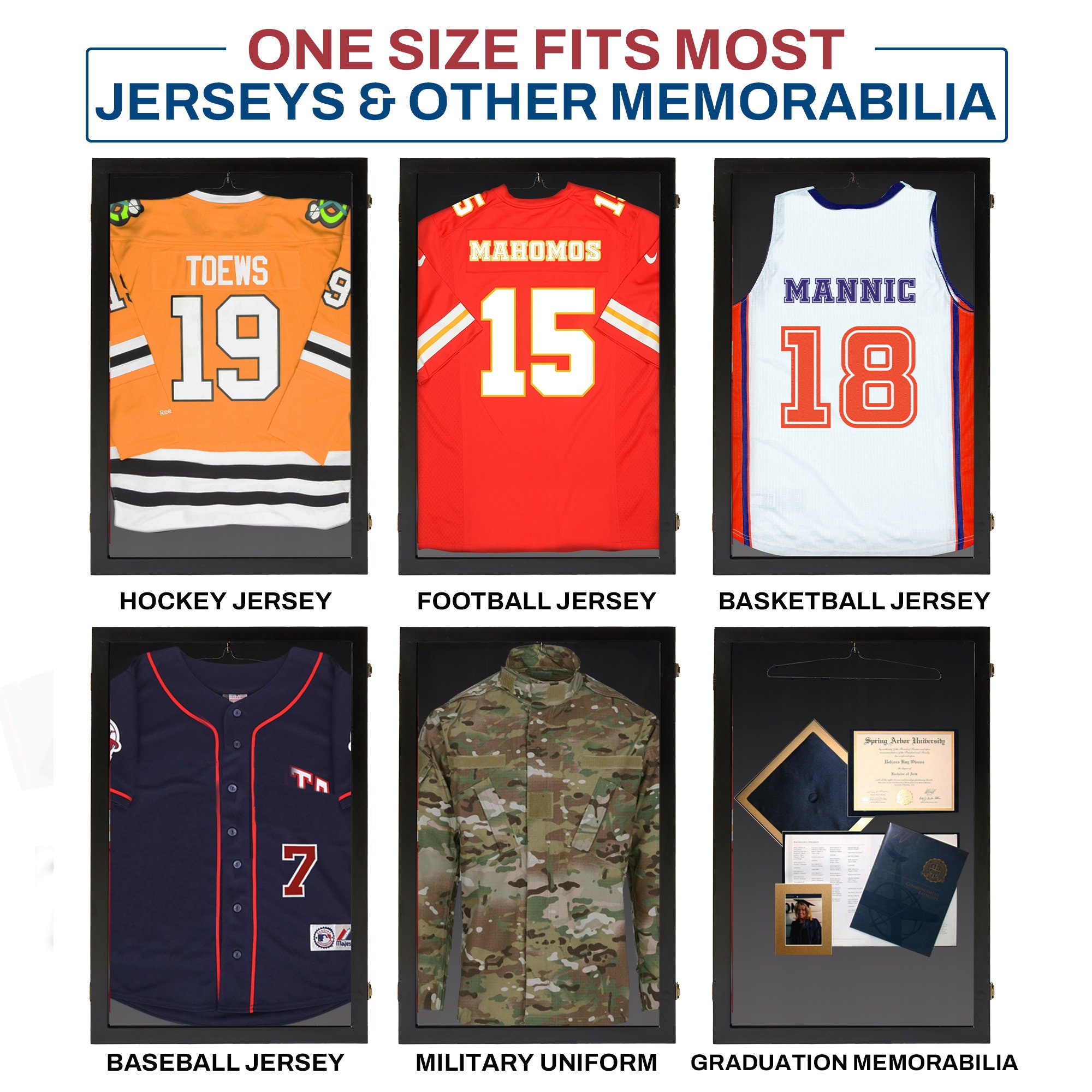 Hockey Jersey Display Case – Homeplate Heroes