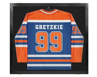 Large Jersey Display Case P313, Football, Hockey, Baseball, Basketball jersy display case frame