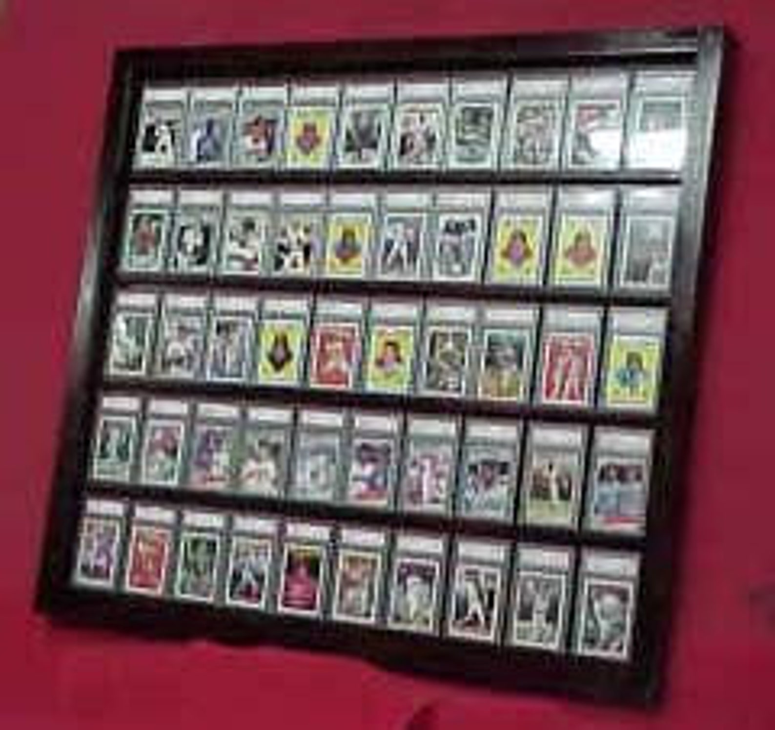 50 Graded Baseball Card Displays Case Etsy