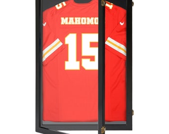 PENNZONI Clear Acrylic Jersey Frame All Acrylic Jersey Display Case