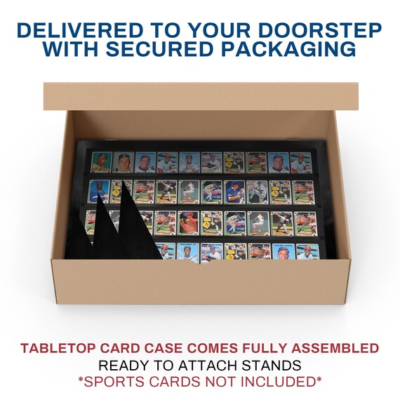 Display Case Tradeshow, Tabletop Baseball Card Display Case - Etsy Israel Display Case Tradeshow, Tabletop Baseball Card Display Case - Etsy Israel