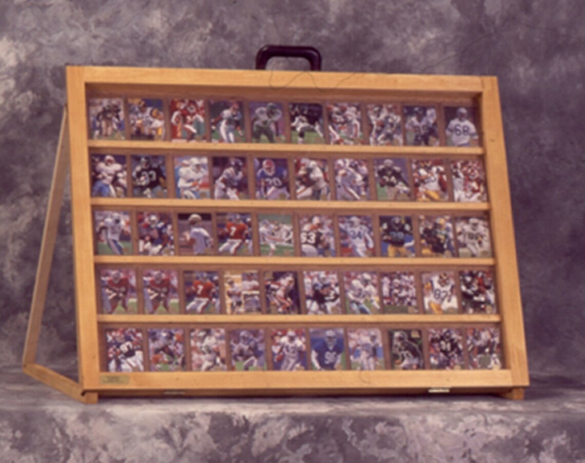 1/2 Tabletop Baseball Card Display Case Etsy