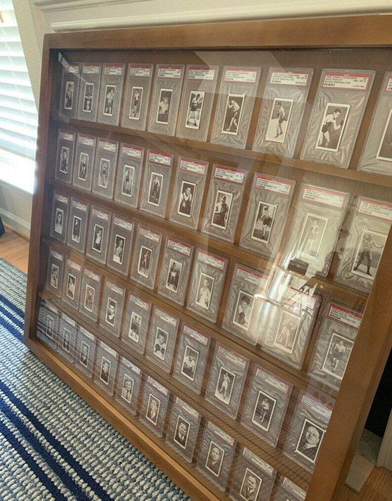 Baseball Card Display Case Reg. Blk Walmount P306B Etsy