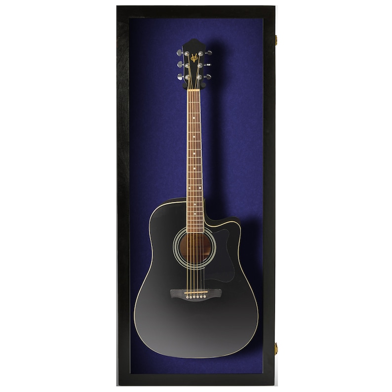 Guitar Display Case Solid Hardwood Acoustic Guitar Display Case bild 7