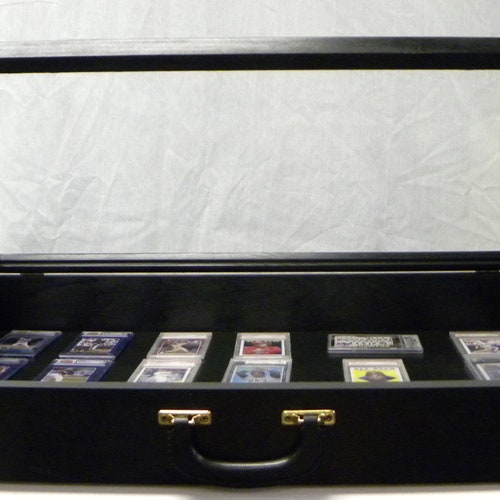 card show display case Trade Case, Show Display Table Top Display Case 24 X 36 X collector`s shows First time card show vendor