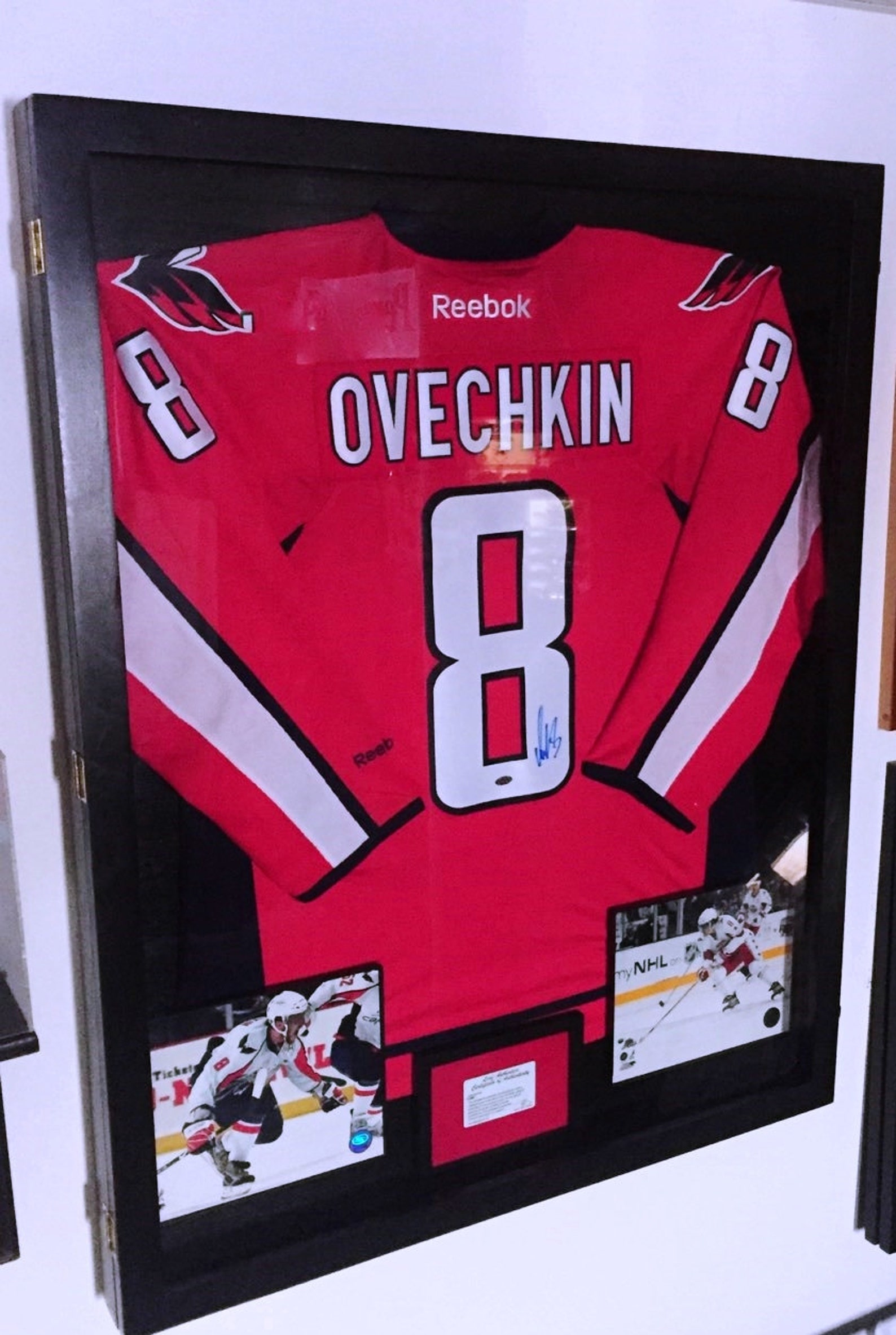 Jersey Display Case QVC BLACK Etsy